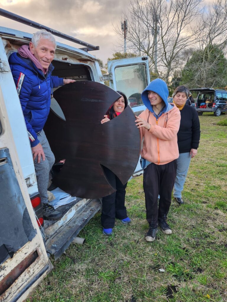 Llegada de la Cruz de Ysipo